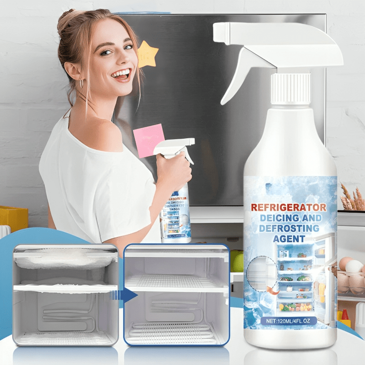 1+1 GRATIS | Frozina™ – Enteiserspray für Kühlschrank, Gefrierfach und Auto