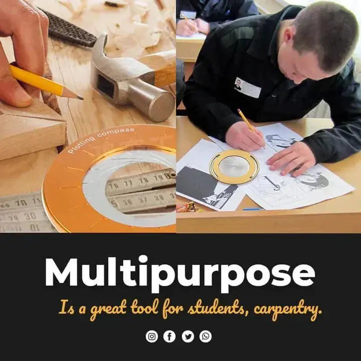 Hordach™ – Kreiszeichner und Schablone für perfekte Kreise