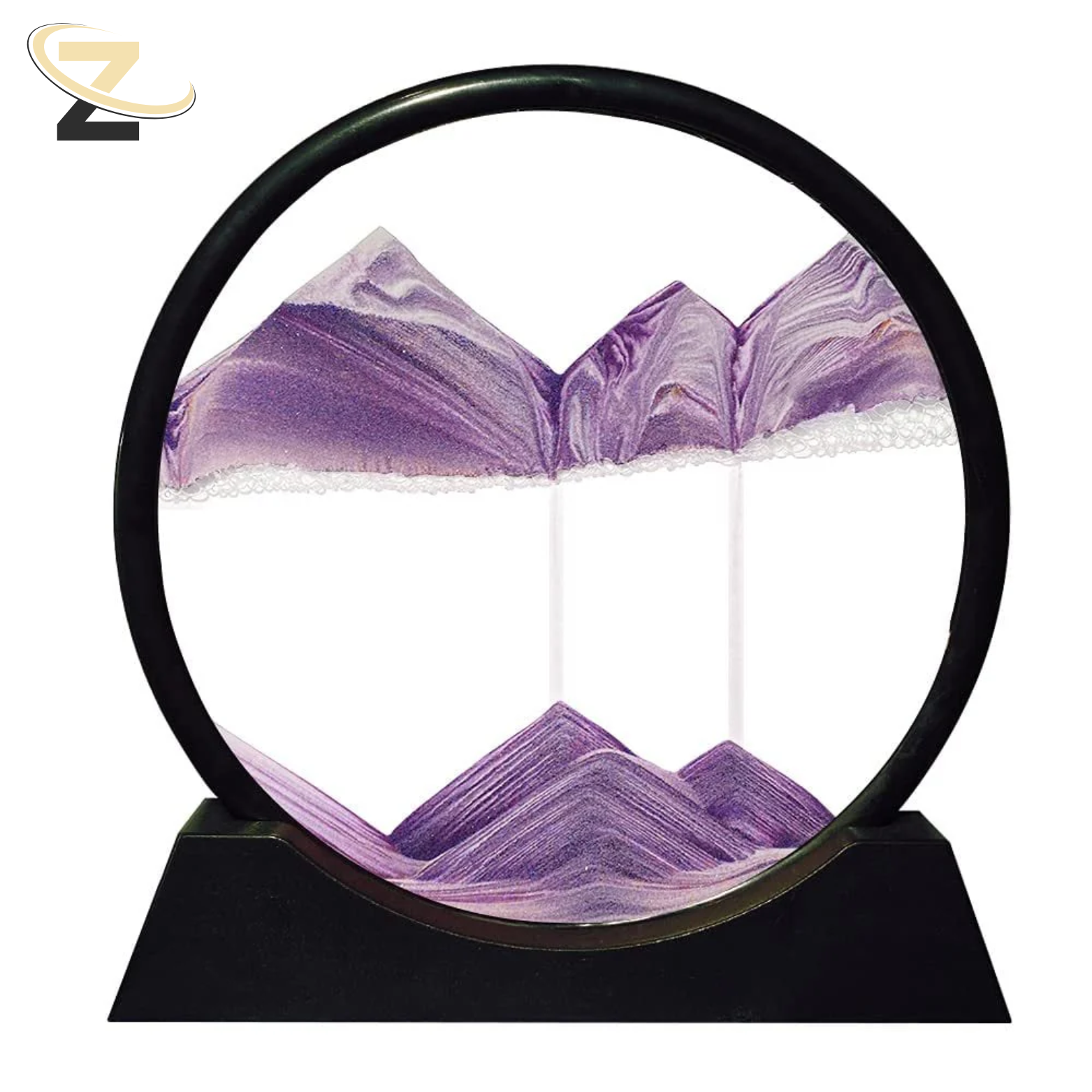ZenScape™ 3D Sandbild – Dynamische Sandkunst für Büro & Zuhause