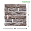 WallAura™ 4er Set 3D Wandfliesen Selbstklebend 30x30 cm