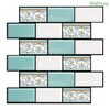 WallAura™ 4er Set 3D Wandfliesen Selbstklebend 30x30 cm