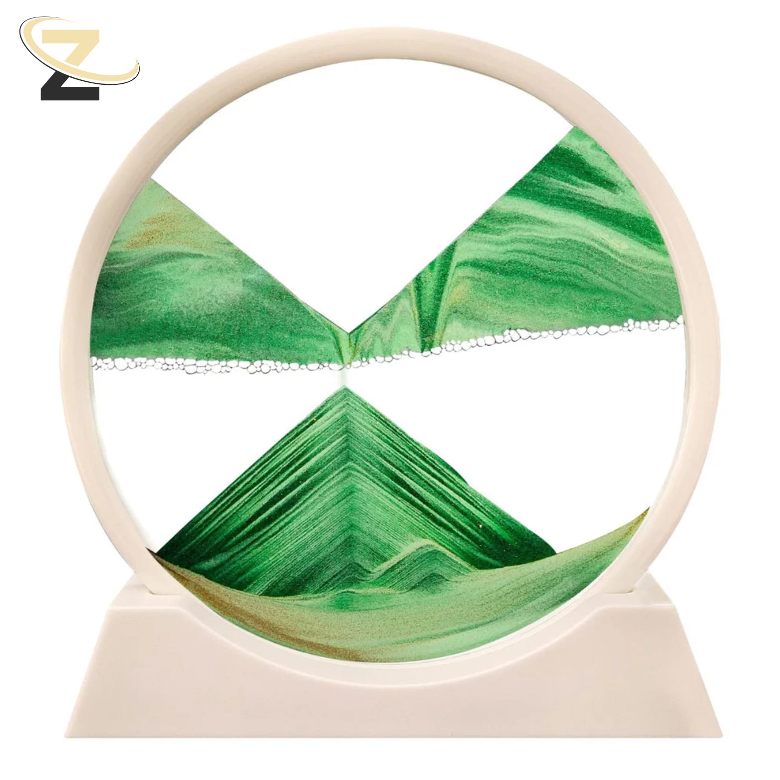ZenScape™ 3D Sandbild – Dynamische Sandkunst für Büro & Zuhause