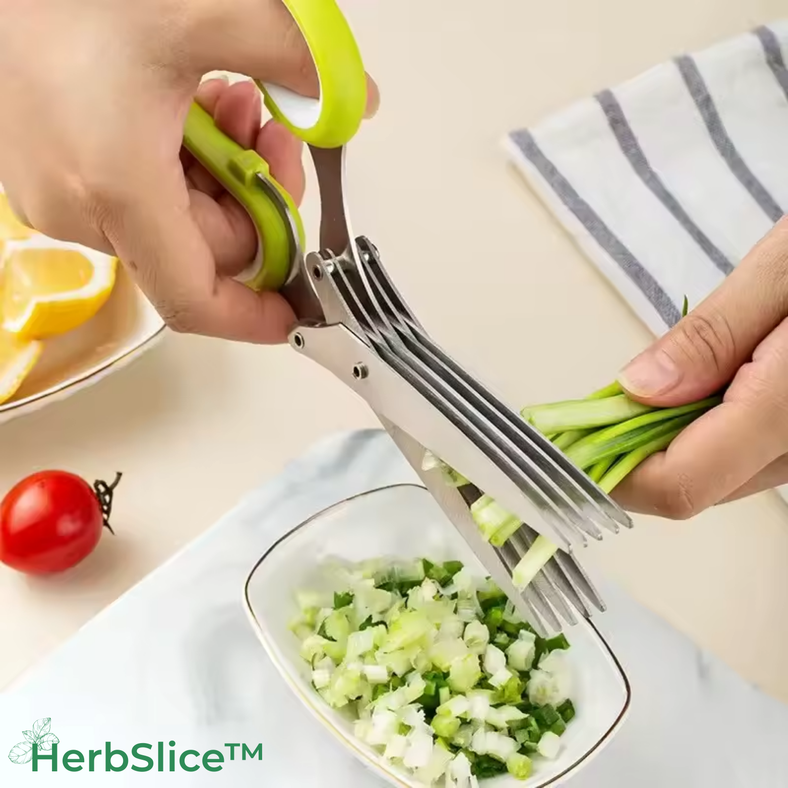 HerbSlice™ 5-Klingen Salatschere für Küche