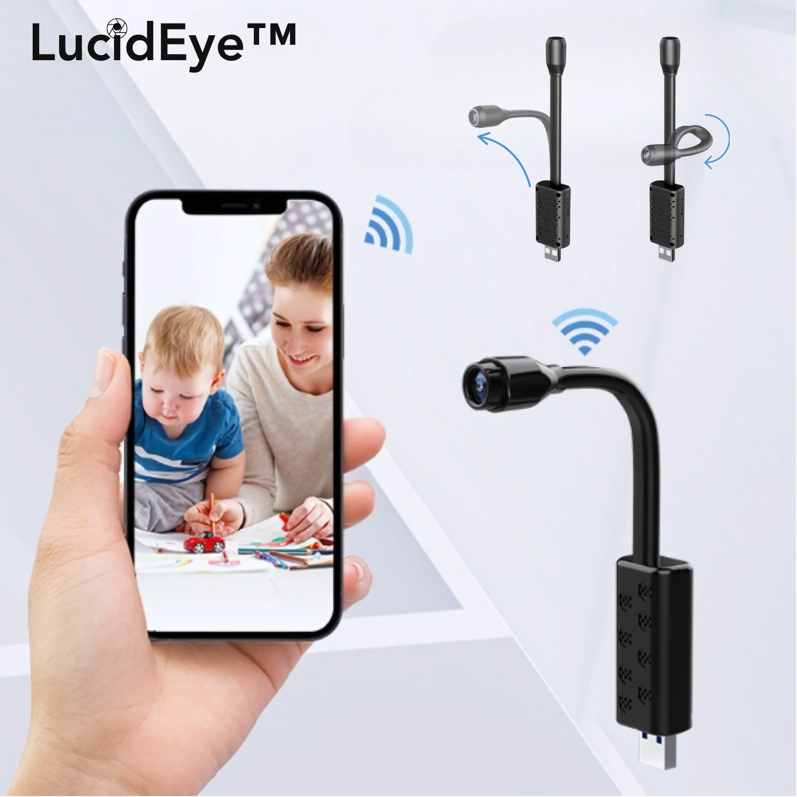 LucidEye™ Mini 4K WiFi Spionkamera