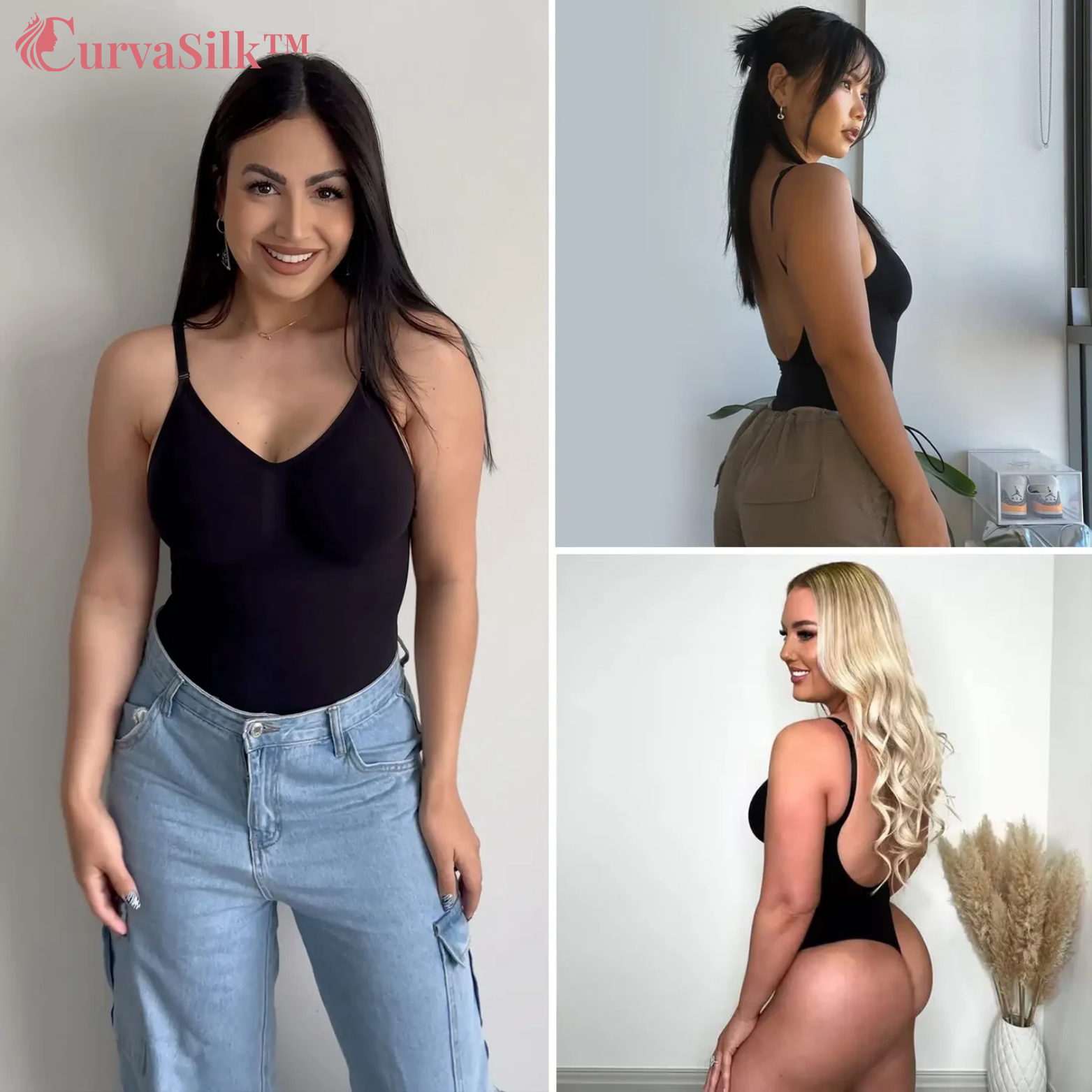 CurvaSilk™ Figurformender Bodysuit