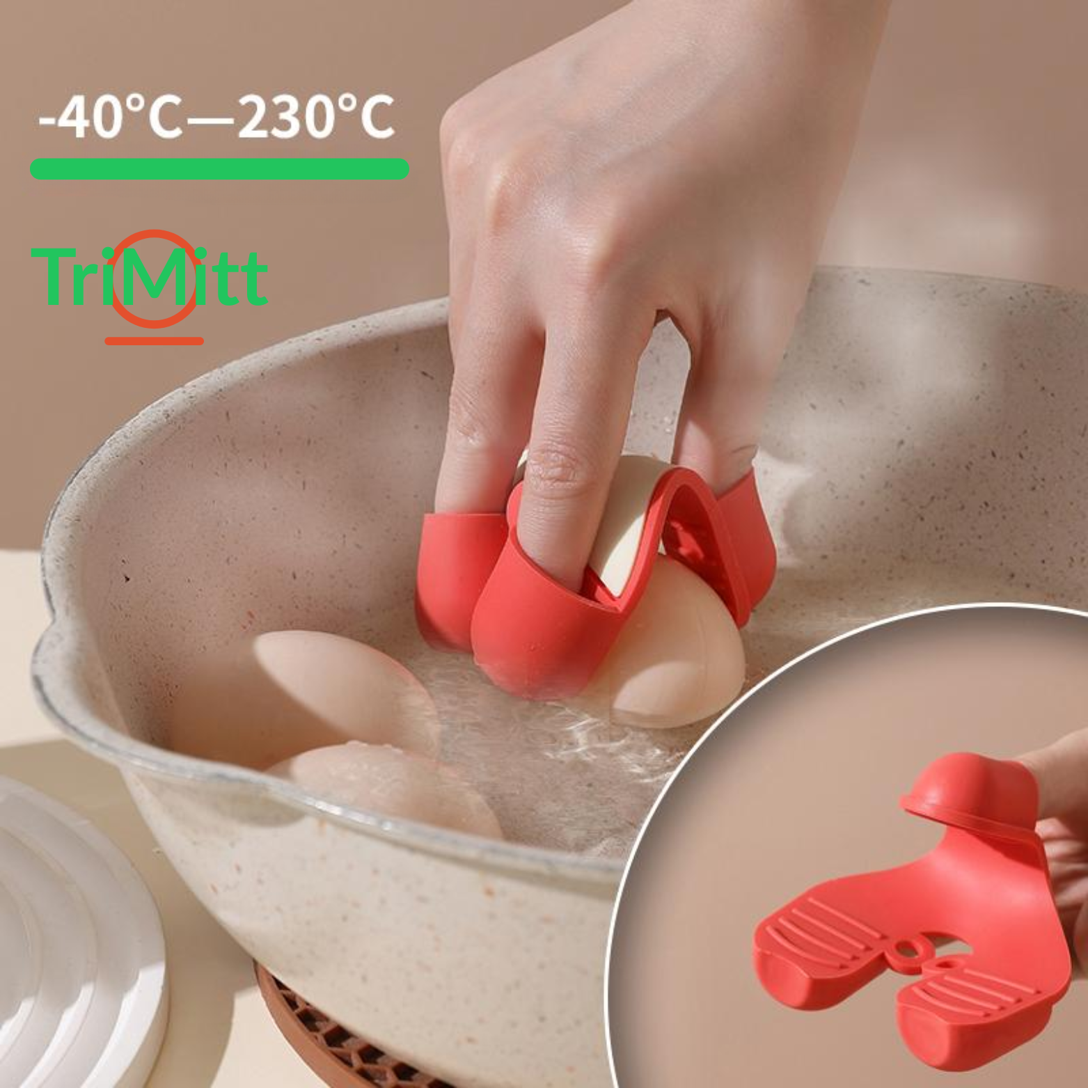 TriMitt Hitzebeständiger Fingerschutz