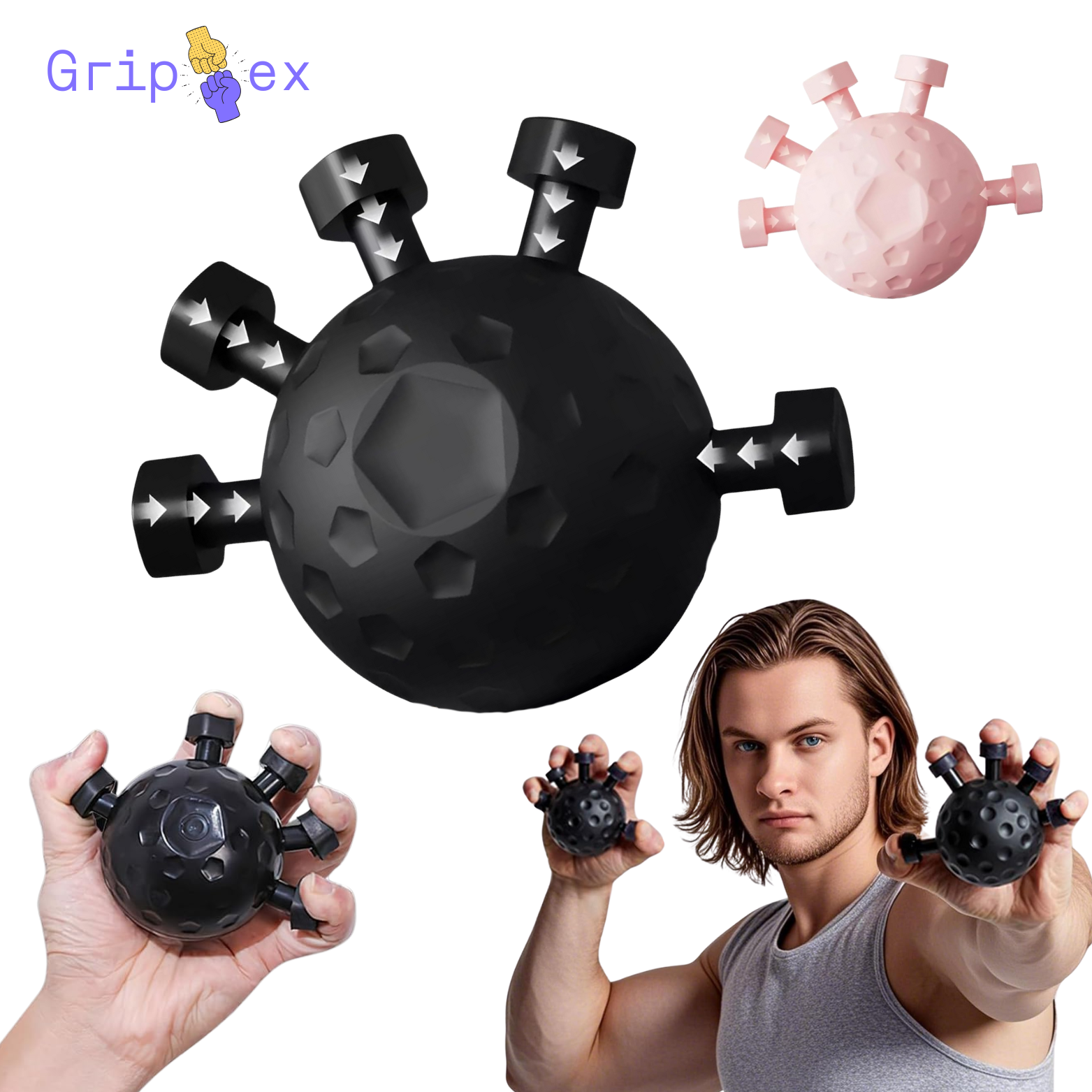 Griplex Fingertrainer für Hand- und Fingerkraft
