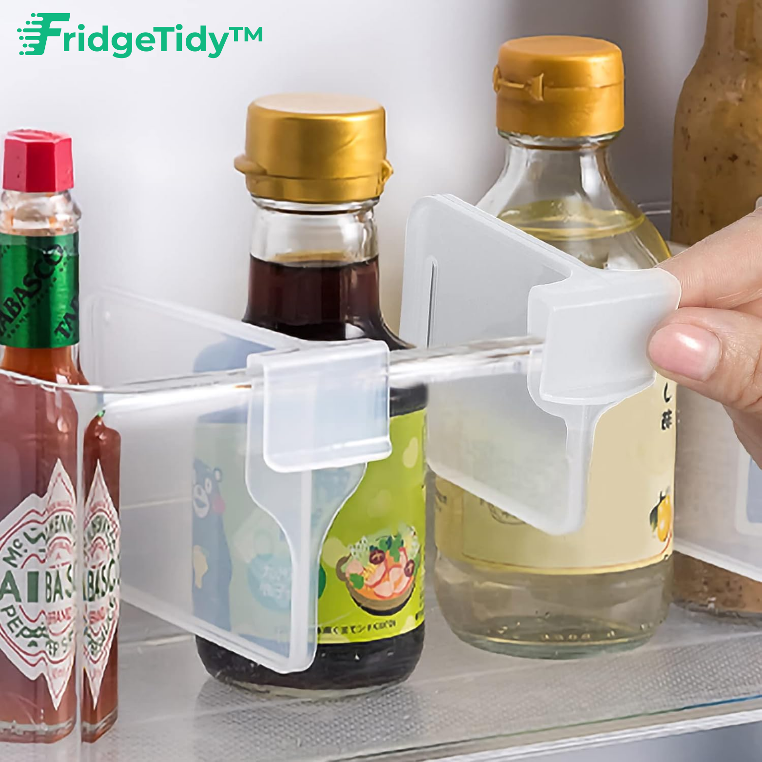 10+10 GRATIS | FridgeTidy™ Kühlschrank Ladeverdeler