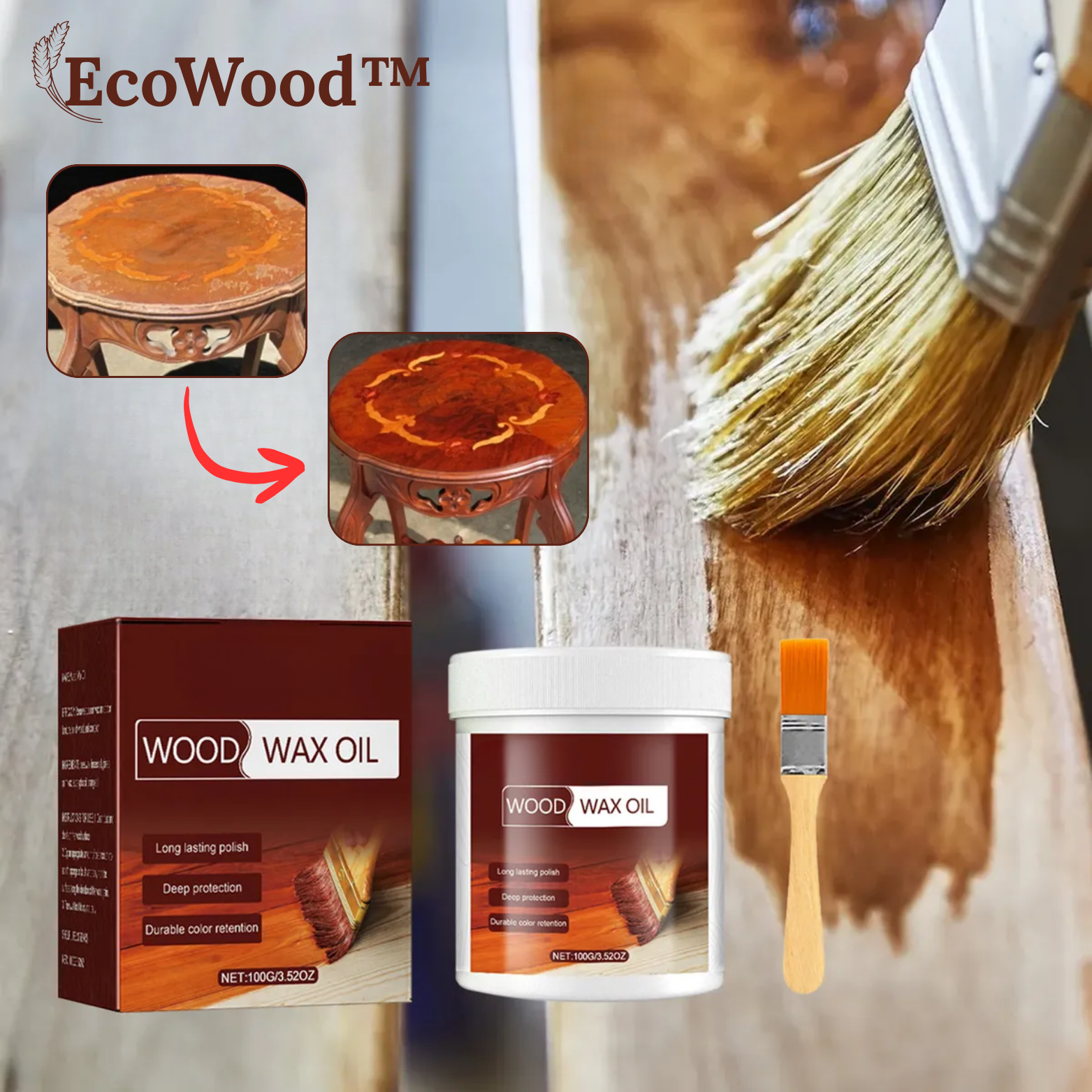 EcoWood™ Langzeit Holzschutzlack