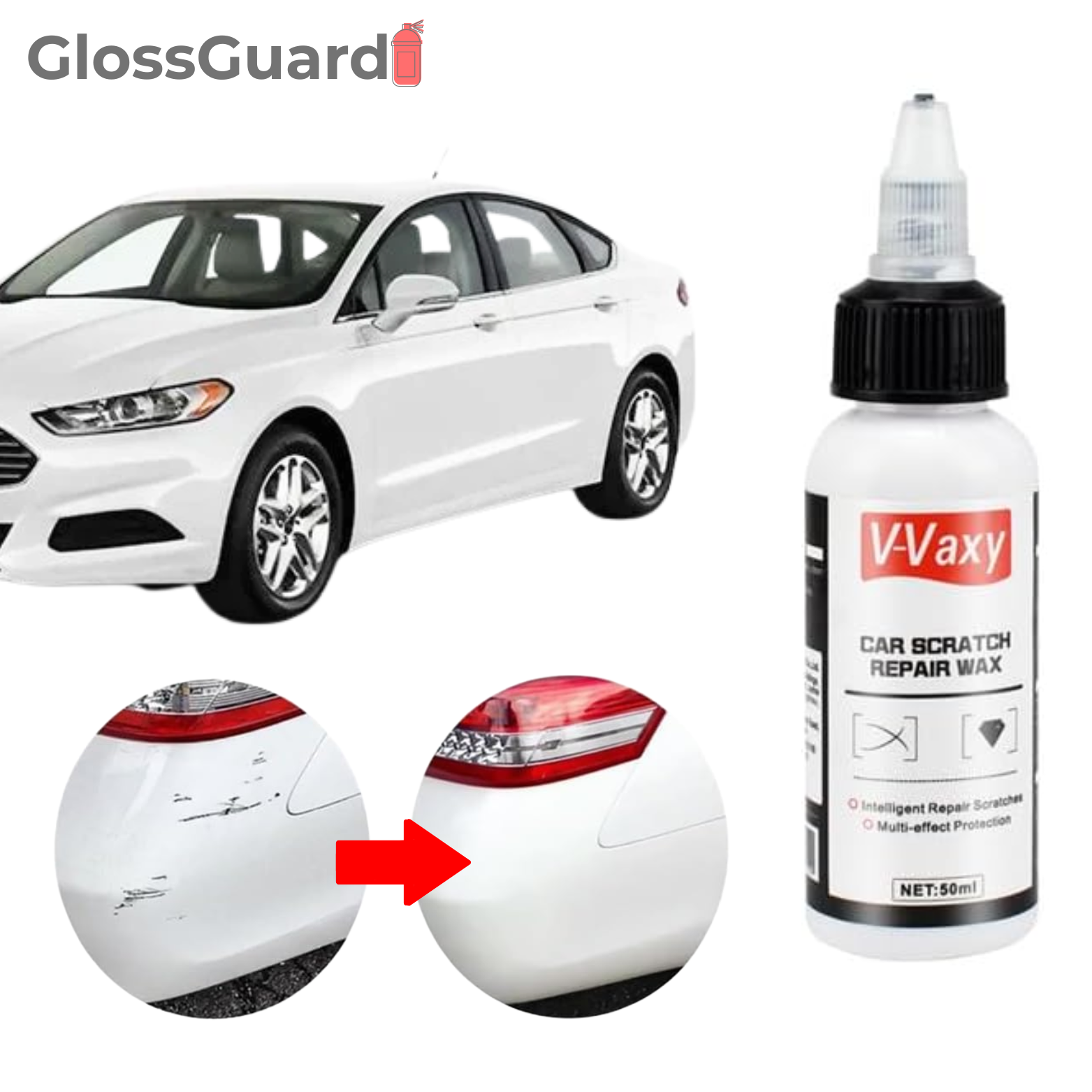 GlossGuard Autolack Kratzerentferner