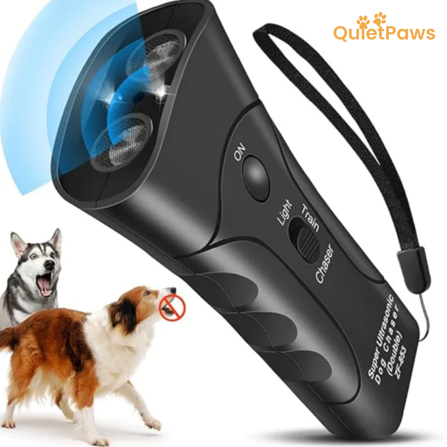 Quietpaws Ultraschall-Abschreckgerät gegen Hunde