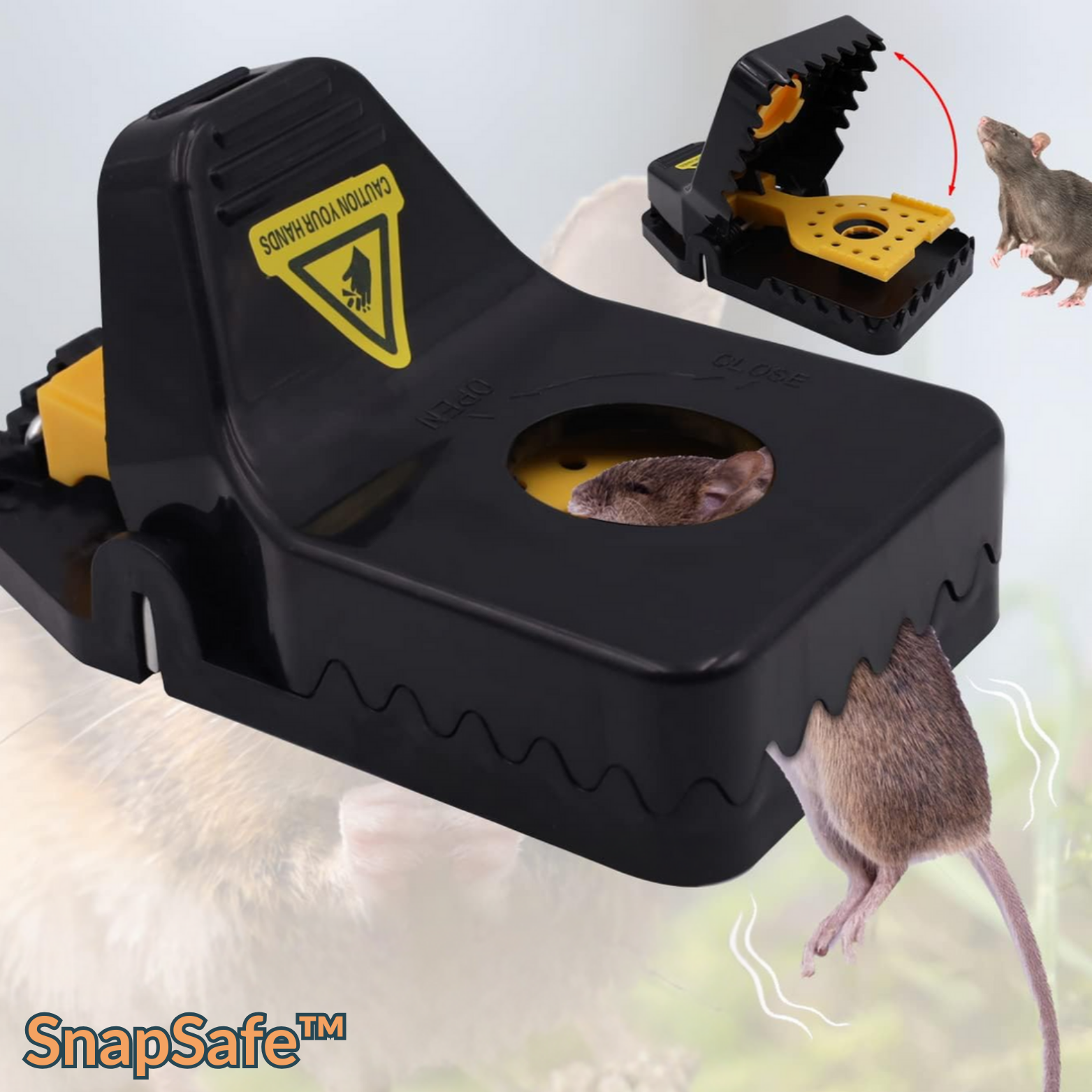 2+2 GRATIS | SnapSafe™ Große Mausefalle