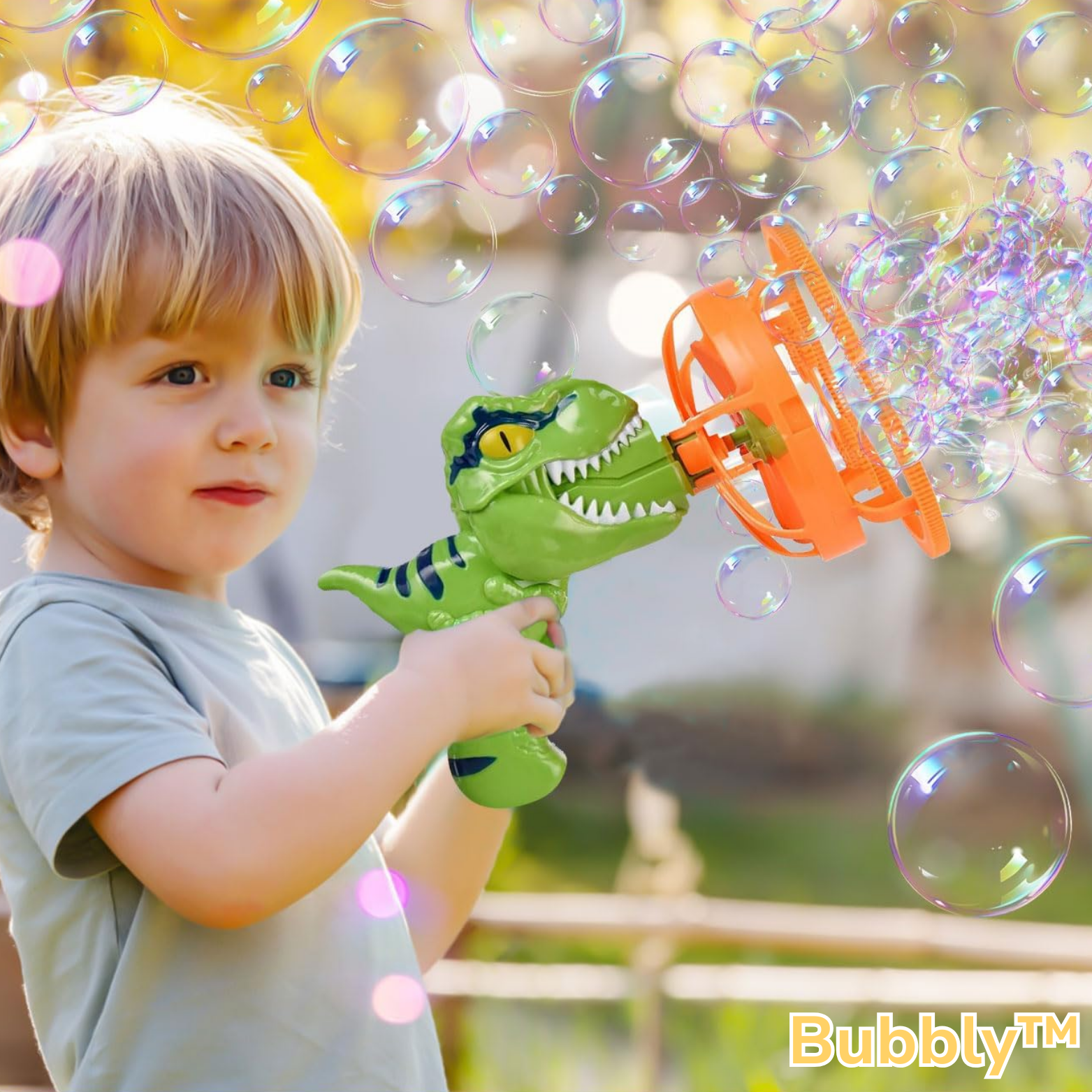 Bubbly™ Dinosaurier Seifenblasenpistole