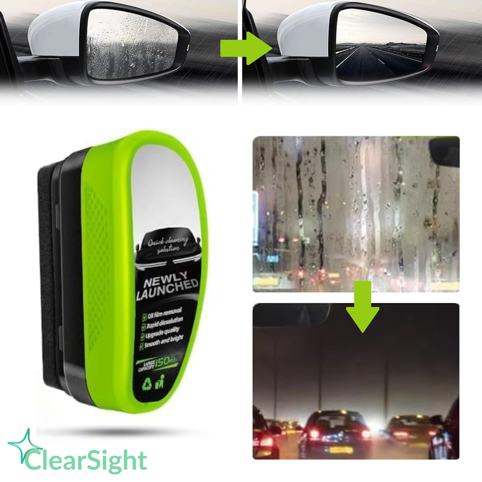 ClearSight™ Ölfilm Bürste