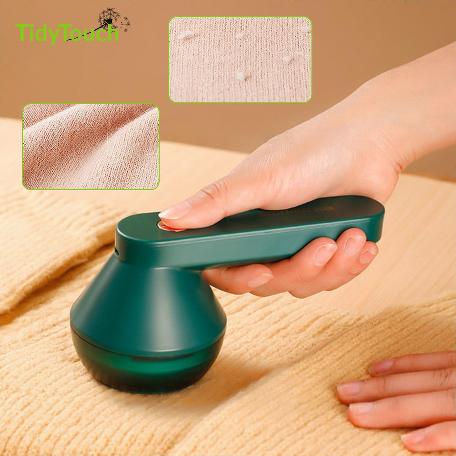 TidyTouch Wiederaufladbarer Fusselentferner