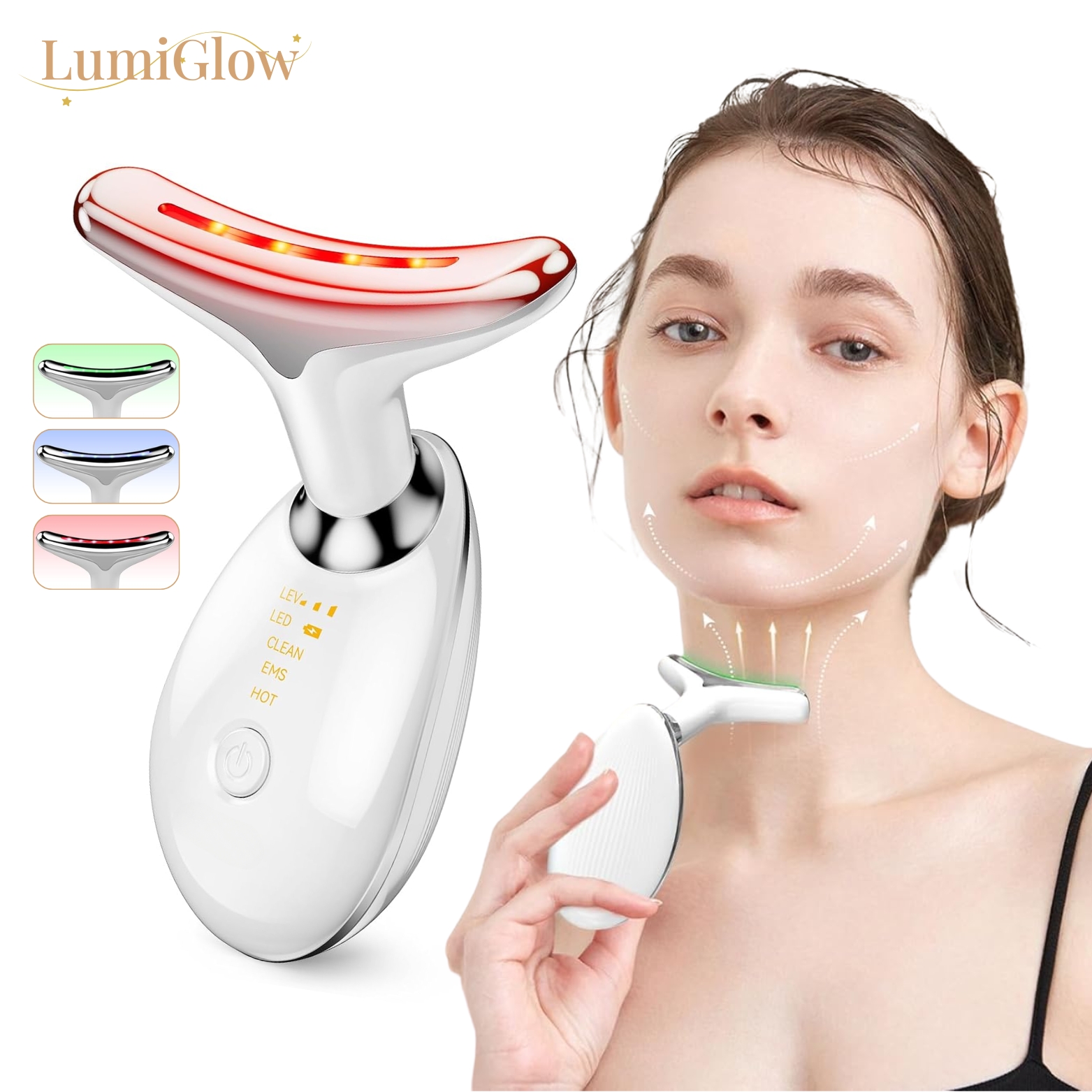 LumiGlow™ EMS Anti-Falten Gerät