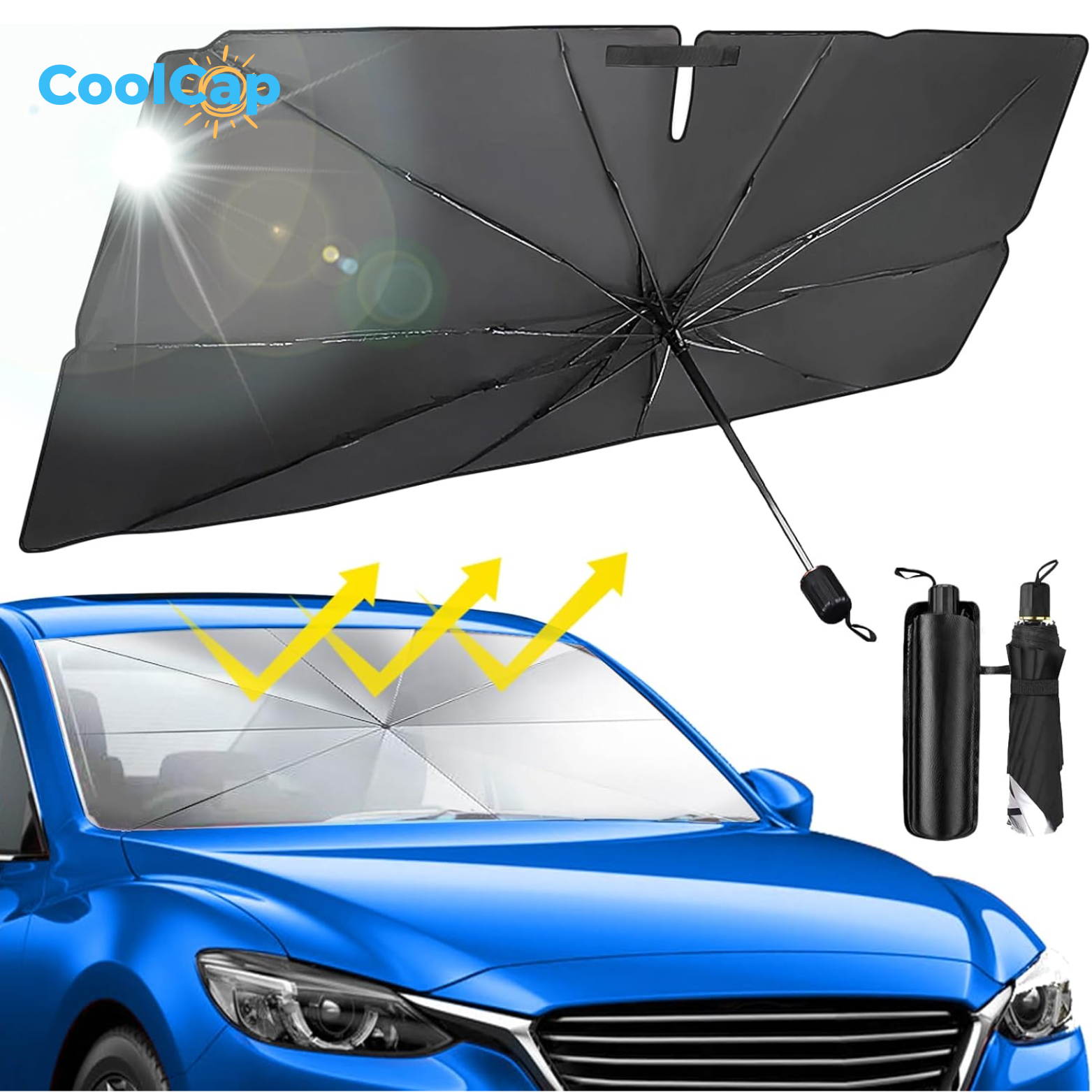 CoolCap Zonnescherm Auto Voorruit