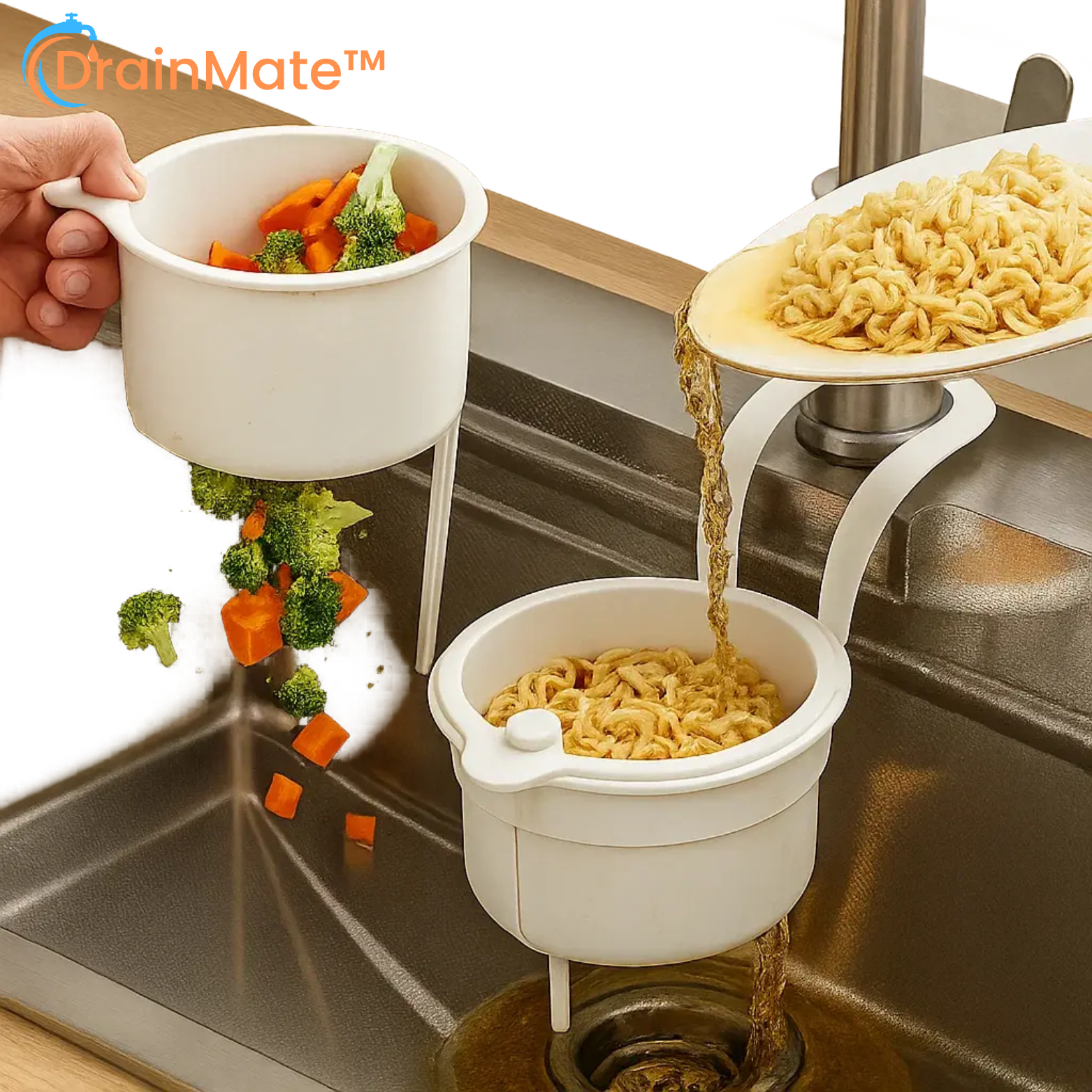DrainMate™ Abtropfkorb zum Einhängen