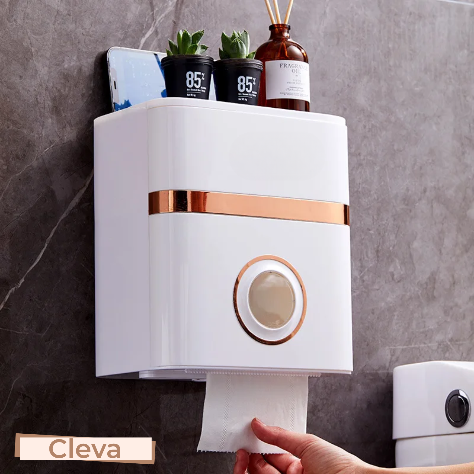 Cleva Wand-Taschentuchbox