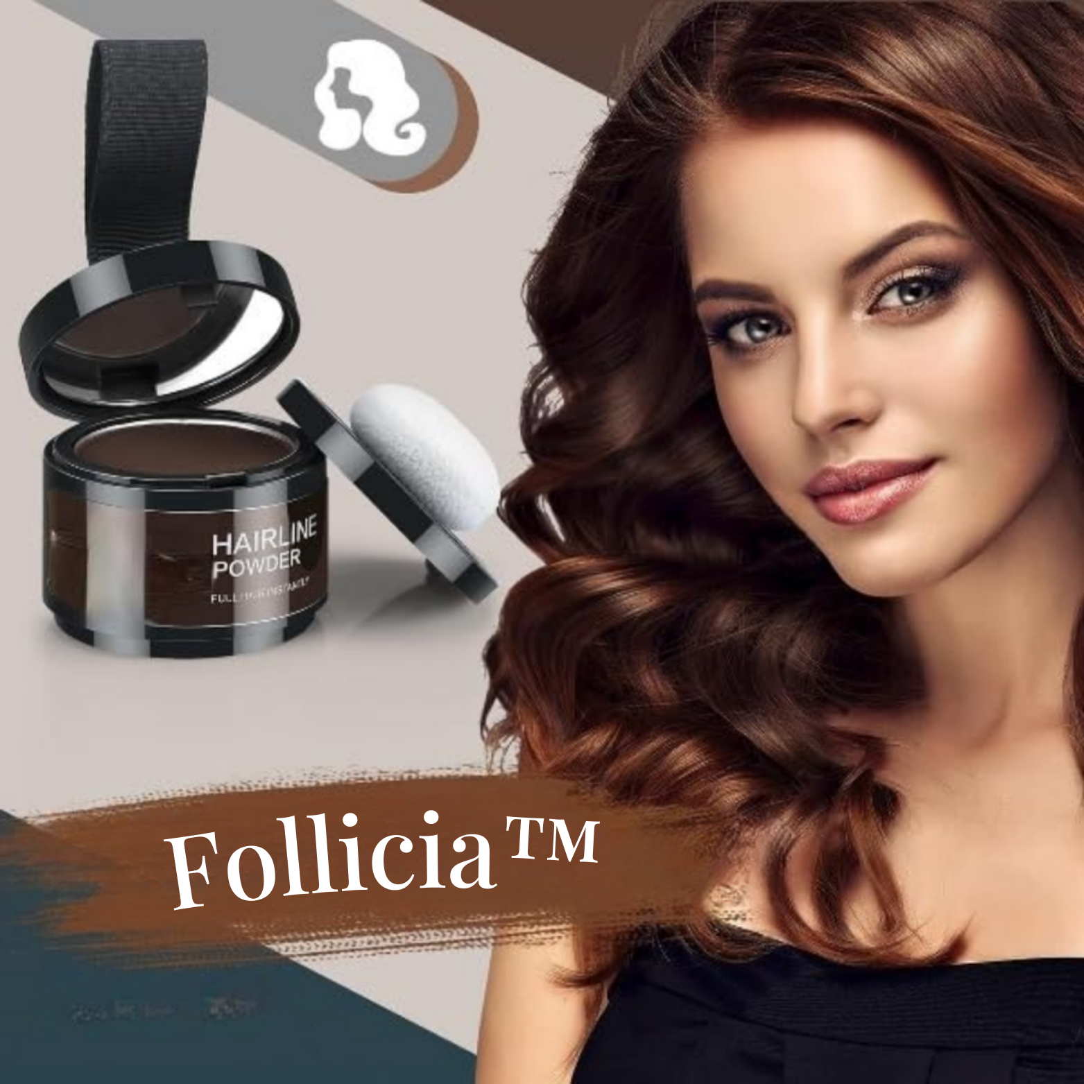 Follicia™ Ansatzpuder Haaransatz Kaschierung