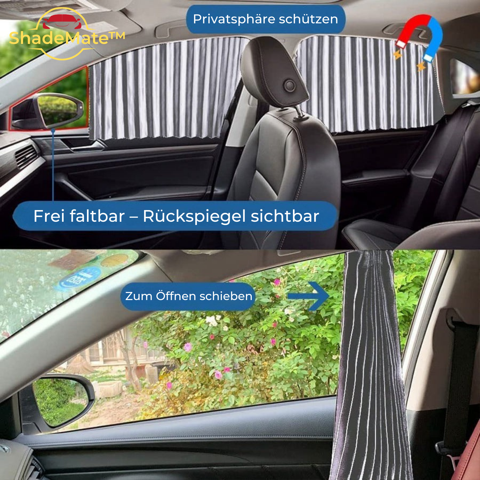 1+1 GRATIS | ShadeMate™ Sichtschutz Blende Magnetische
