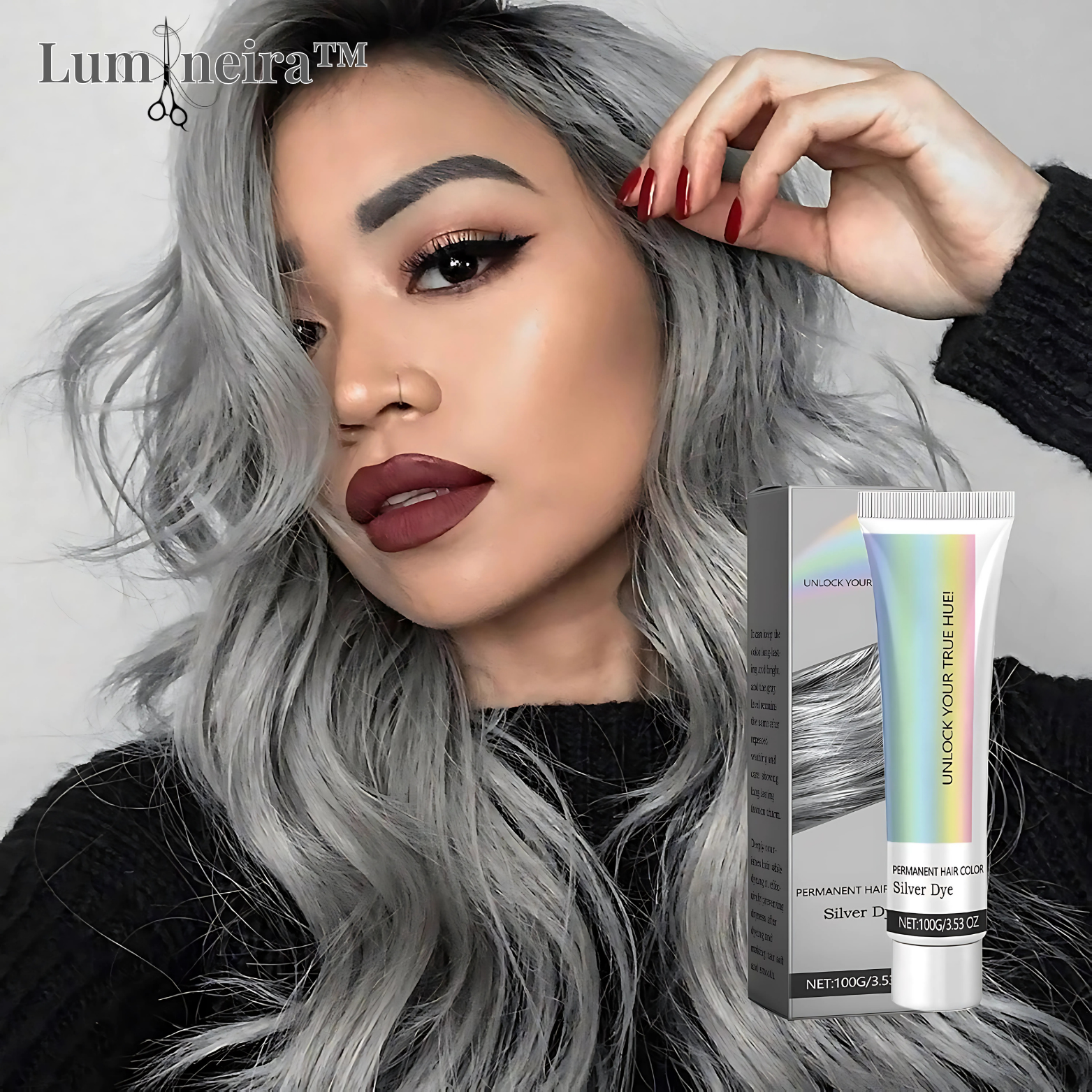 Lumineira™ PlatinSilber Haarfarbe