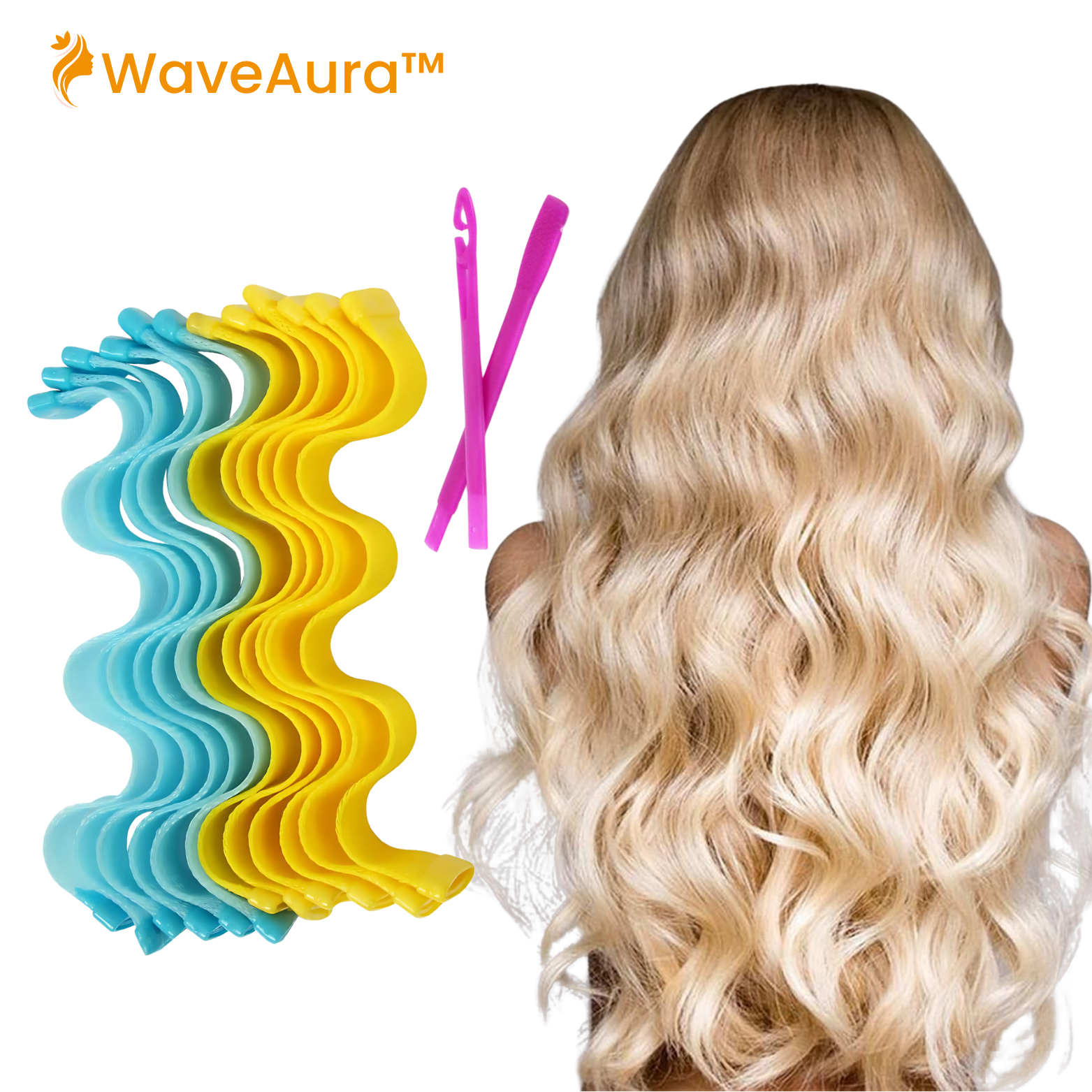 WaveAura™ 12er Spiral Haarwickler
