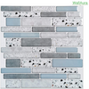 WallAura™ 4er Set 3D Wandfliesen Selbstklebend 30x30 cm