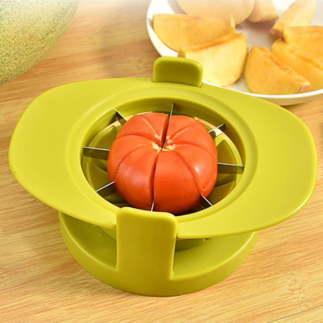 SliceMase™ - Edelstahl Obst- und Kernentferner Slicer