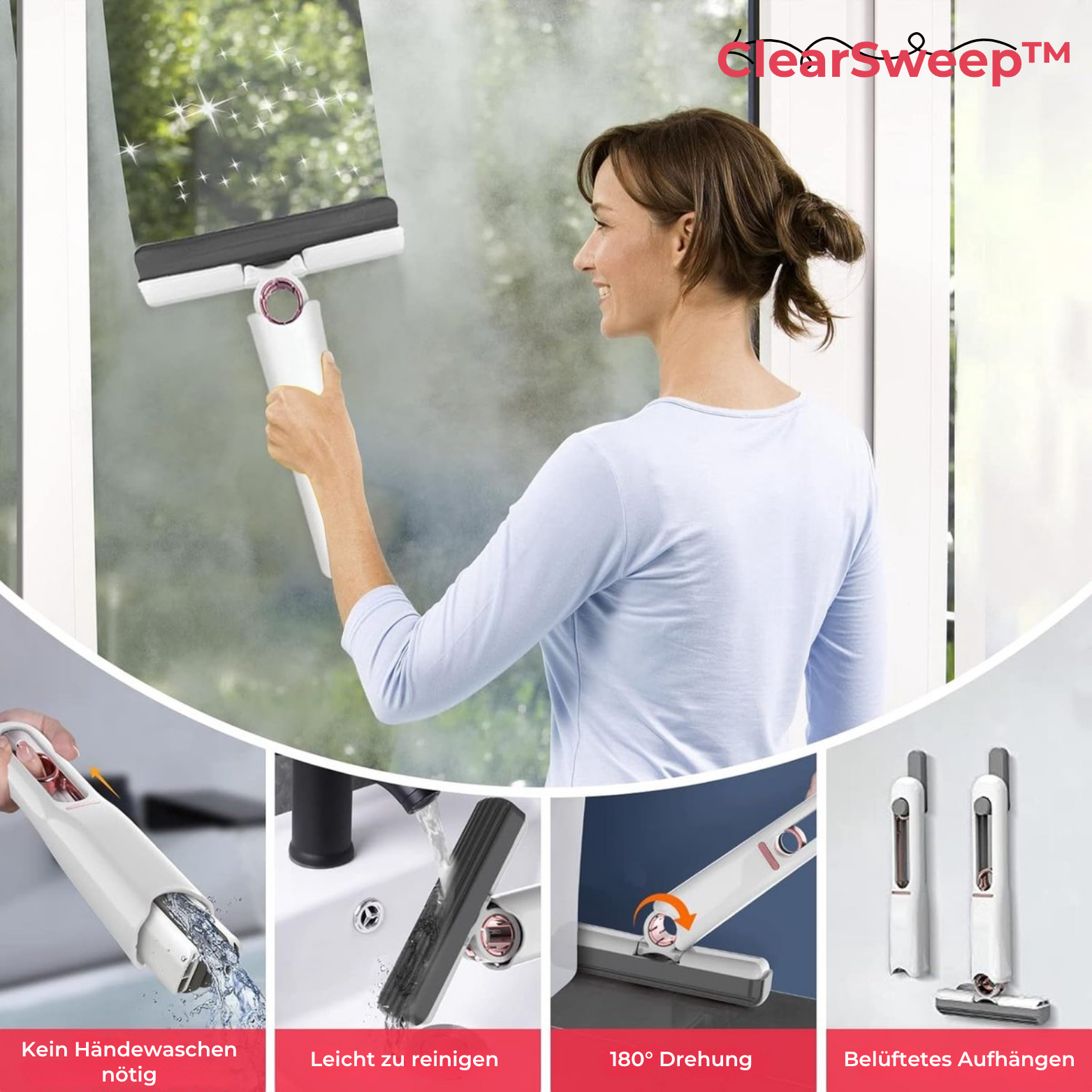 ClearSweep™ Multifunktions Reinigungsstab