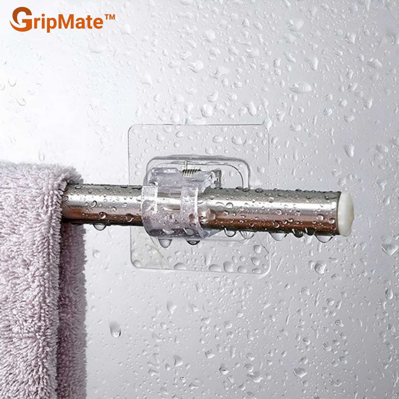 GripMate™ Nagelfreie Selbstklebende Stangenhalter
