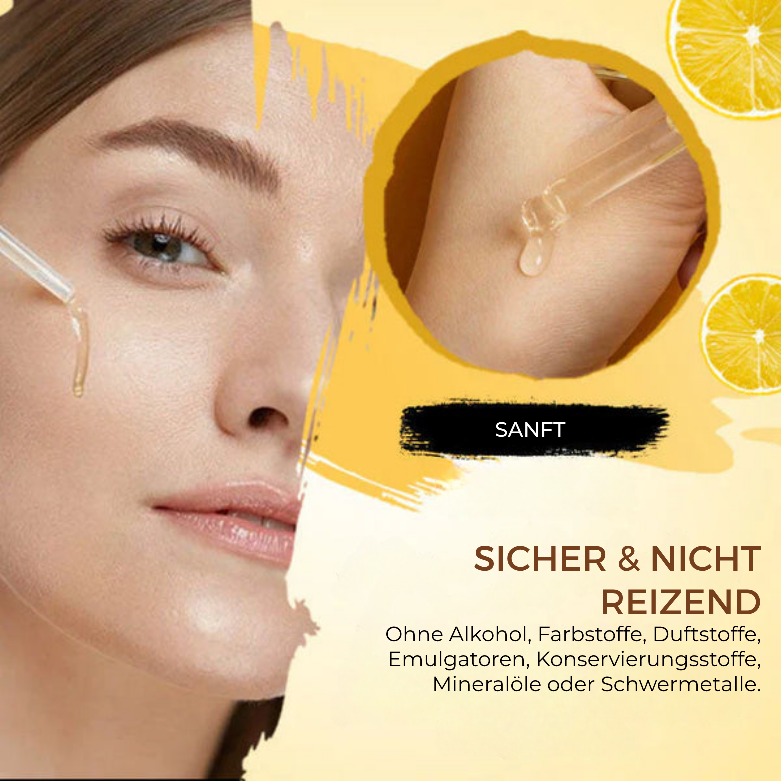 HautLicht™ Kurkuma Serum gegen dunkle Flecken