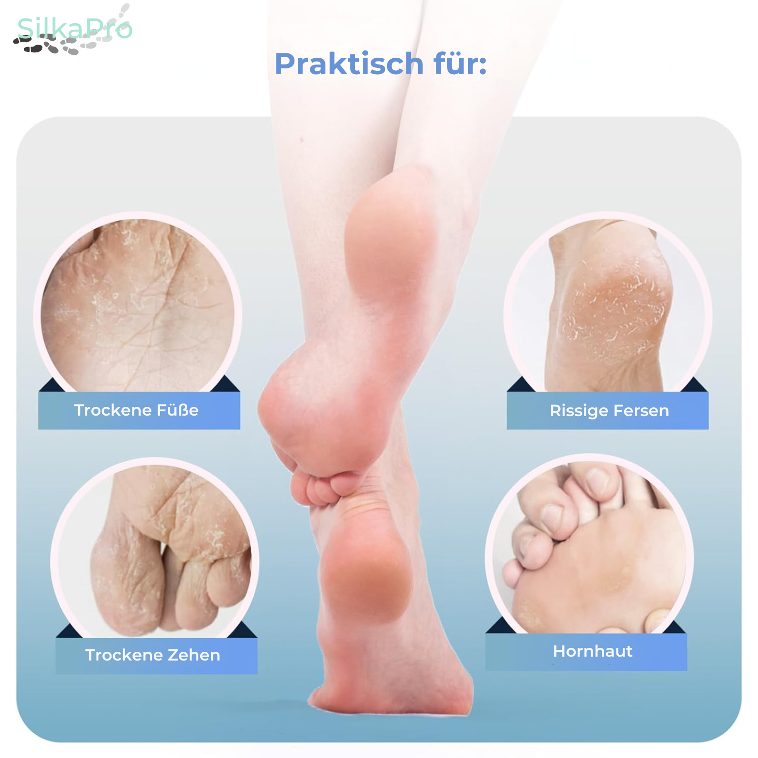 SilkaPro Elektrischer Hornhautentferner