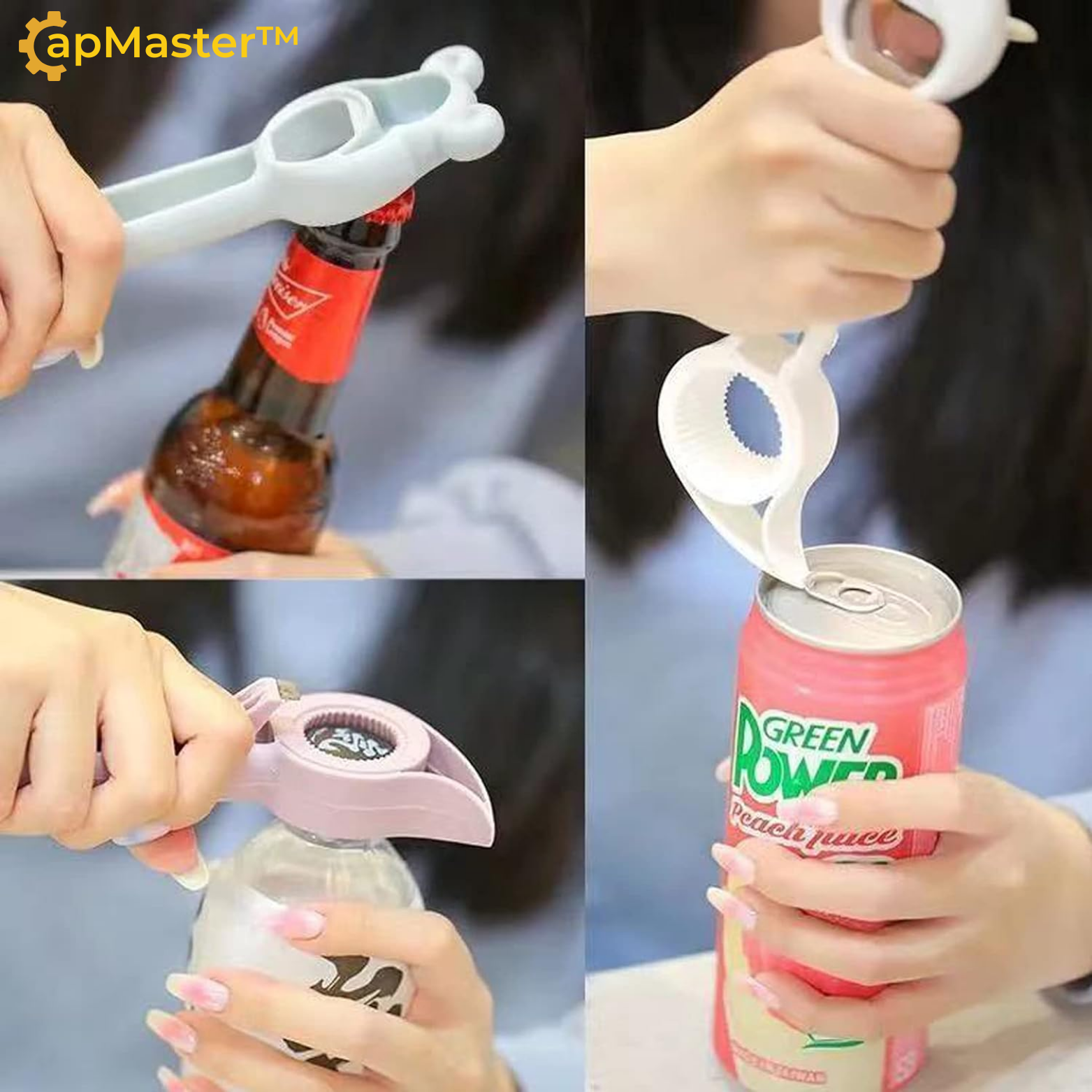 CapMaster™ 4-in-1 Flaschenöffner