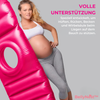 BellyNest™ Aufblasbares Schwangerschaftskissen mit Bauchloch