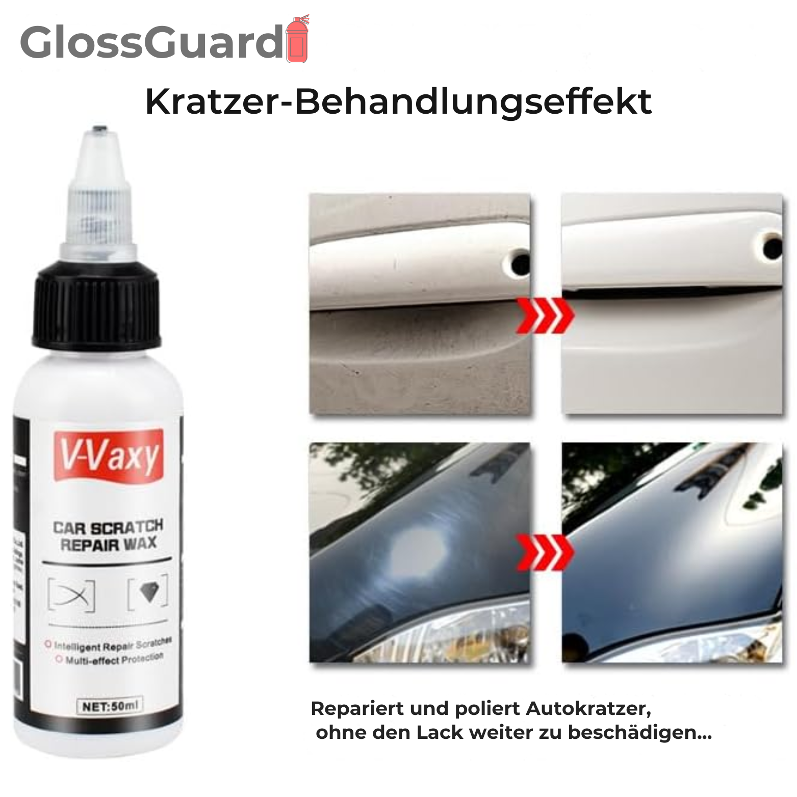 GlossGuard Autolack Kratzerentferner