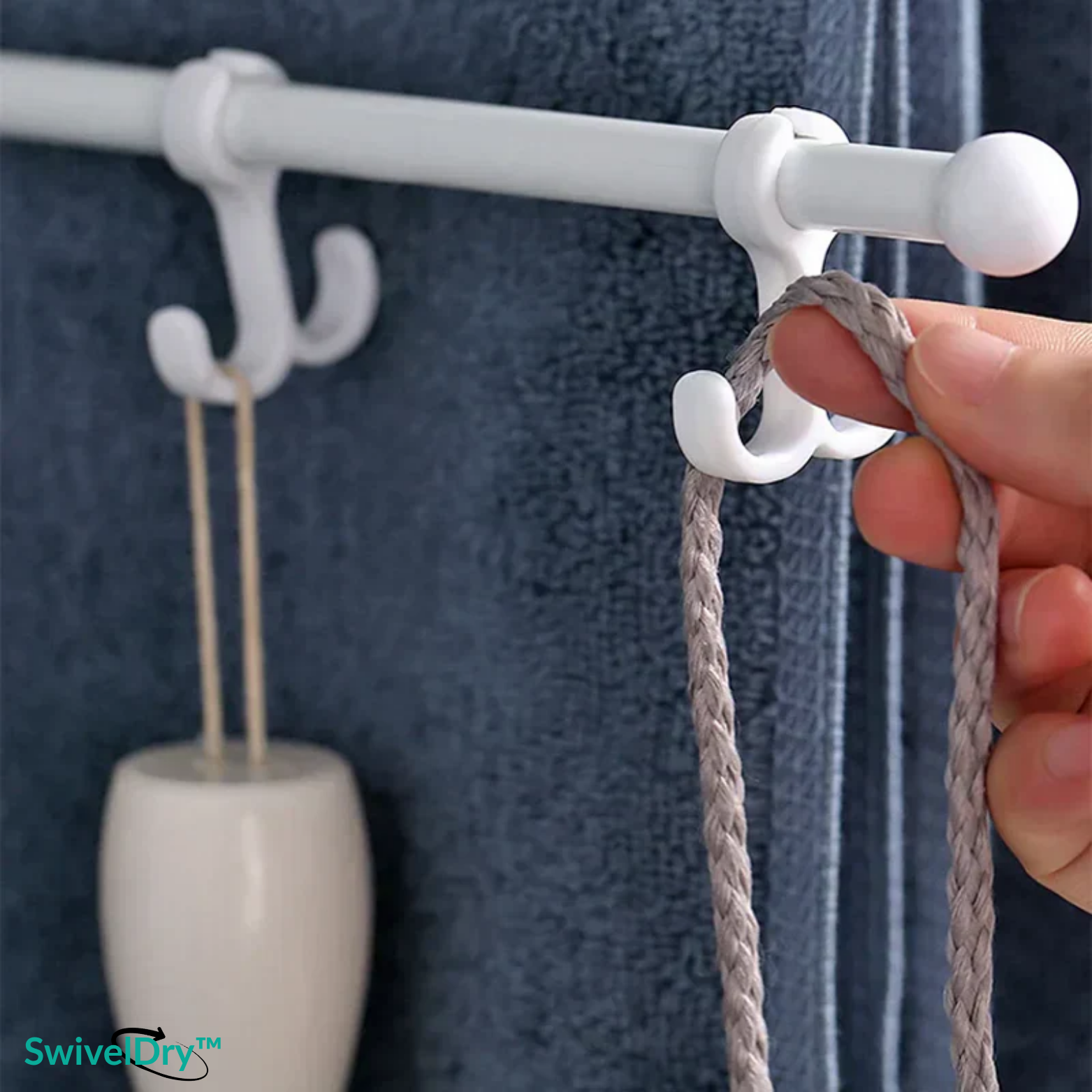 SwivelDry™ Drehbarer Handtuchhalter