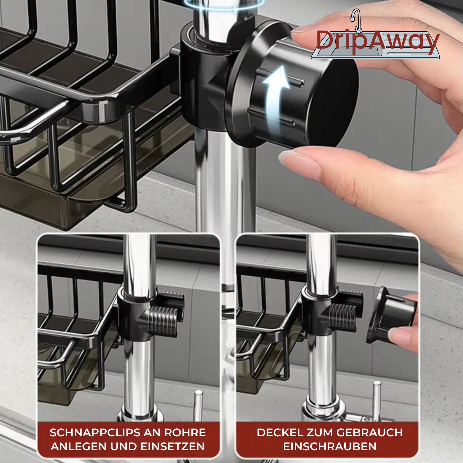 DripAway Spülbecken Organizer
