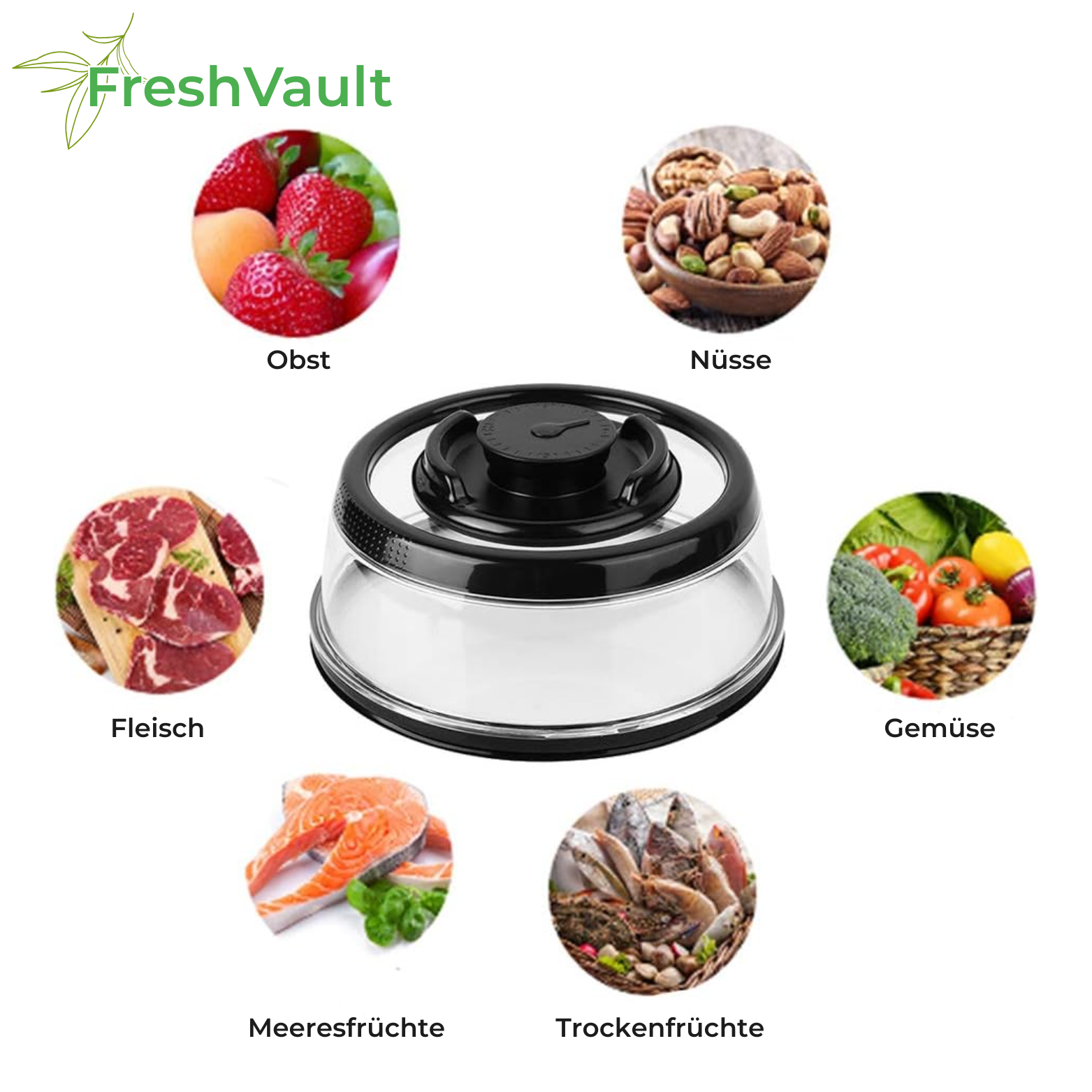 FreshVault Vakuum Frischehaube