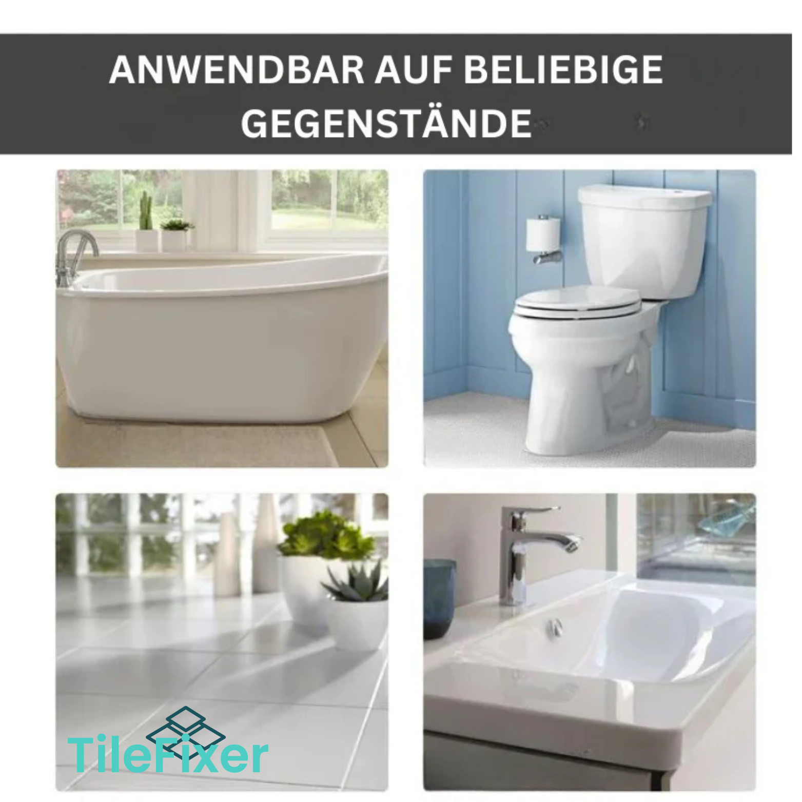 TileFixer™ Profi Fliesenreparaturpasten-Set