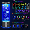 AquaGlow™ LED Quallenlampe mit 17 Farben