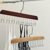 GripHanger™ 2er Set Holz Kleiderbügel mit Haken