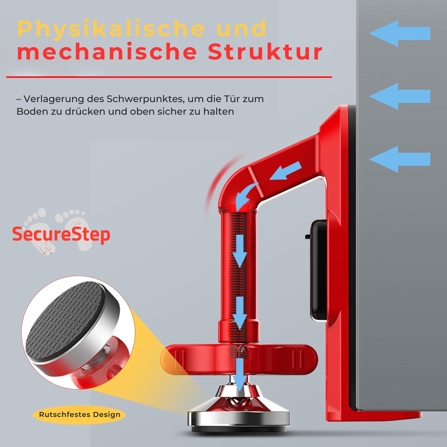 SecureStep Türstopper mit Alarm