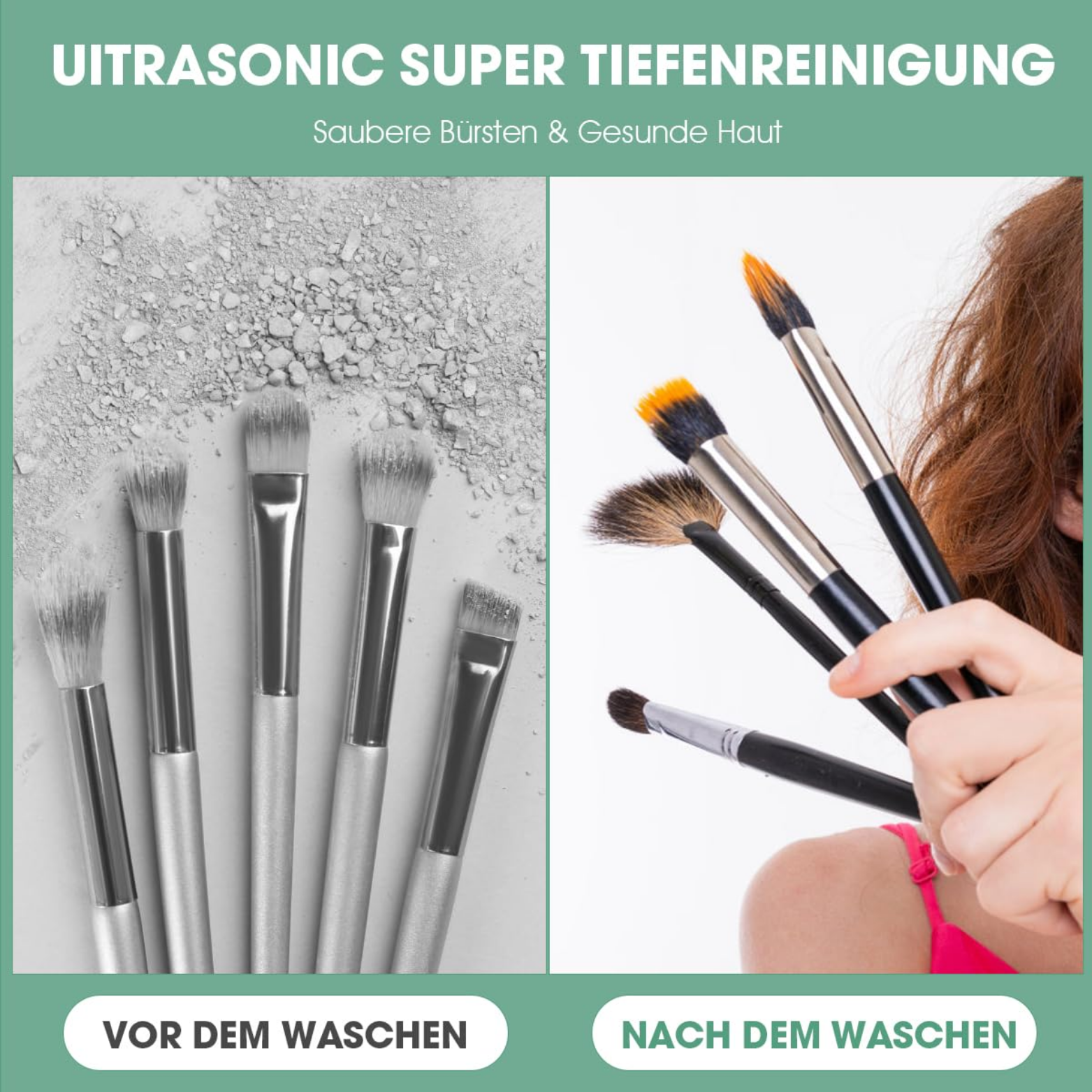 GlamSpin™ Pinselreiniger für Make-up
