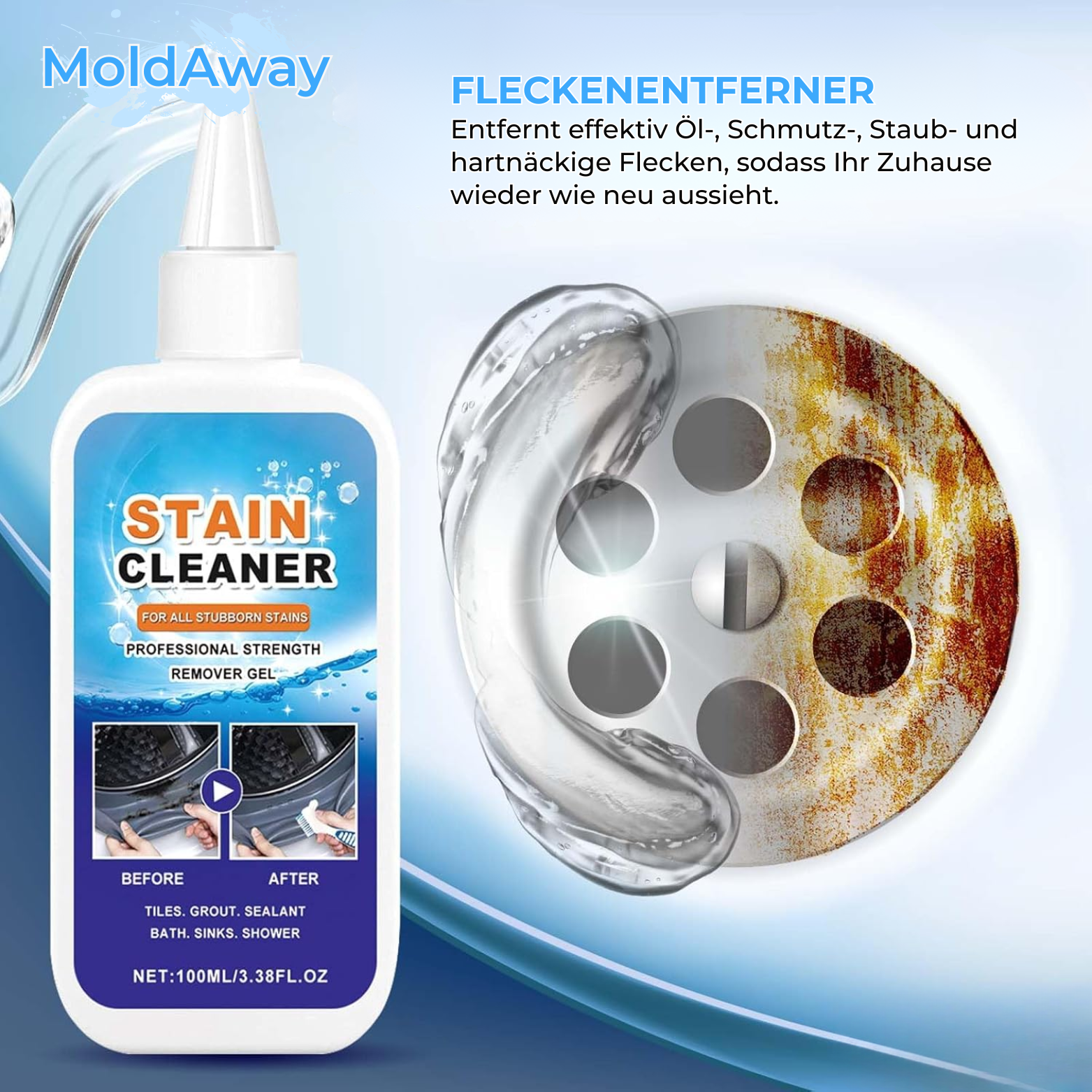 MoldAway Schimmel- und Fleckenentferner Gel