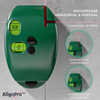 AlignPro™ Kreuzlinienlaser mit Rotlicht