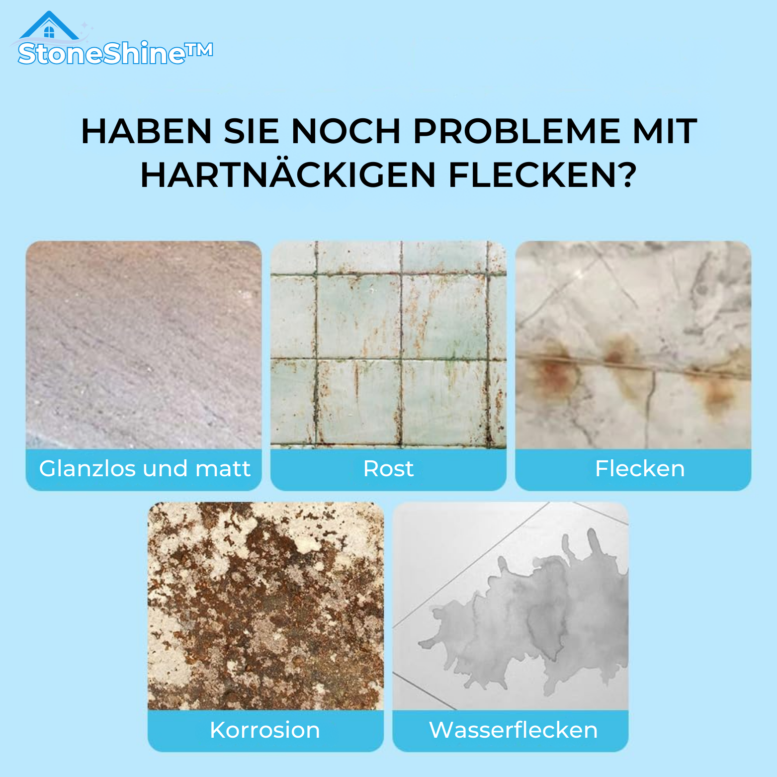 1+1 GRATIS | StoneShine™ Steinreiniger Intensiv