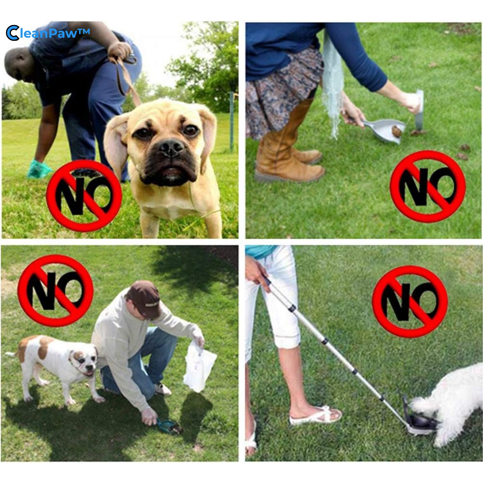 CleanPaw™ Tragbarer Hundekot-Schaufler
