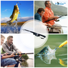 FishGo™ Teleskop Angelrute – Klappbar, Fiberglas