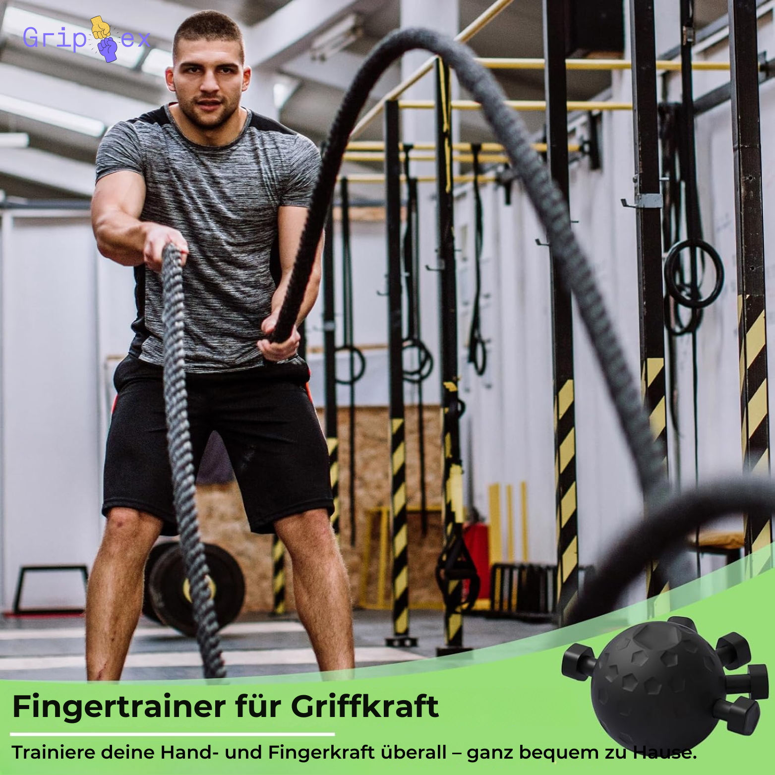 Griplex Fingertrainer für Hand- und Fingerkraft